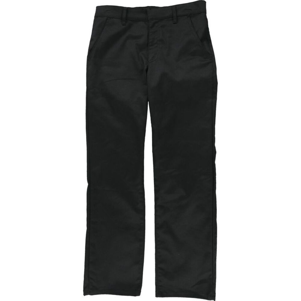 AUTHENTIC Girls School Uniform Tapered Skinny Casual Pants, Black, Big Kids (...